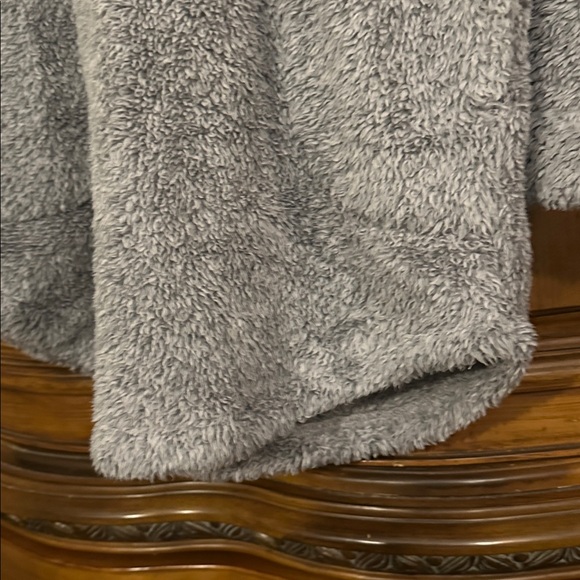 Peanuts Happy Fleece Snoopy & Woodstock hooded long sleeve pullover loungewear S - Picture 9 of 11